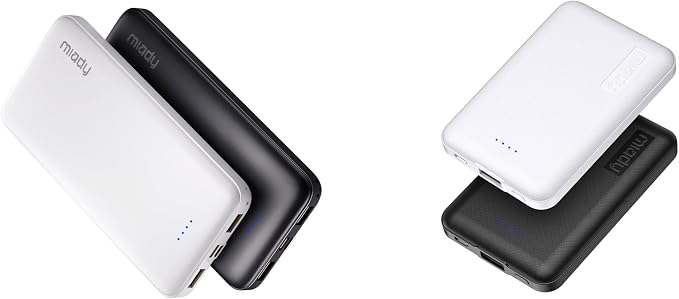 Miady 3 Pack 5000mAh Portable Charger Bundle